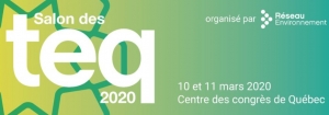 Salon des TEQ 2020 - Salon des technologies environnementales du Québec