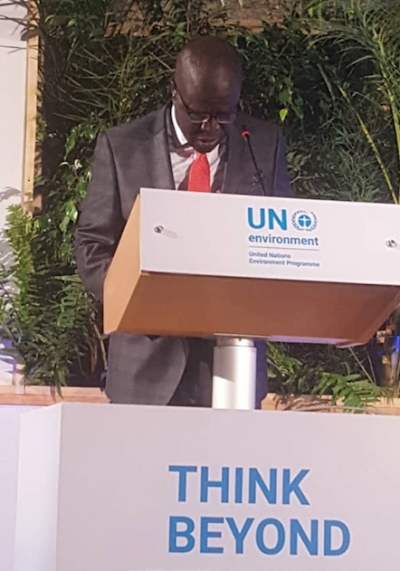 Quatrième session de l’Assemblée des Nations Unies pour l’Environnement - Déclaration du Ministre de l’Environnement et du Développement durable, Professeur Mame Thierno DIENG